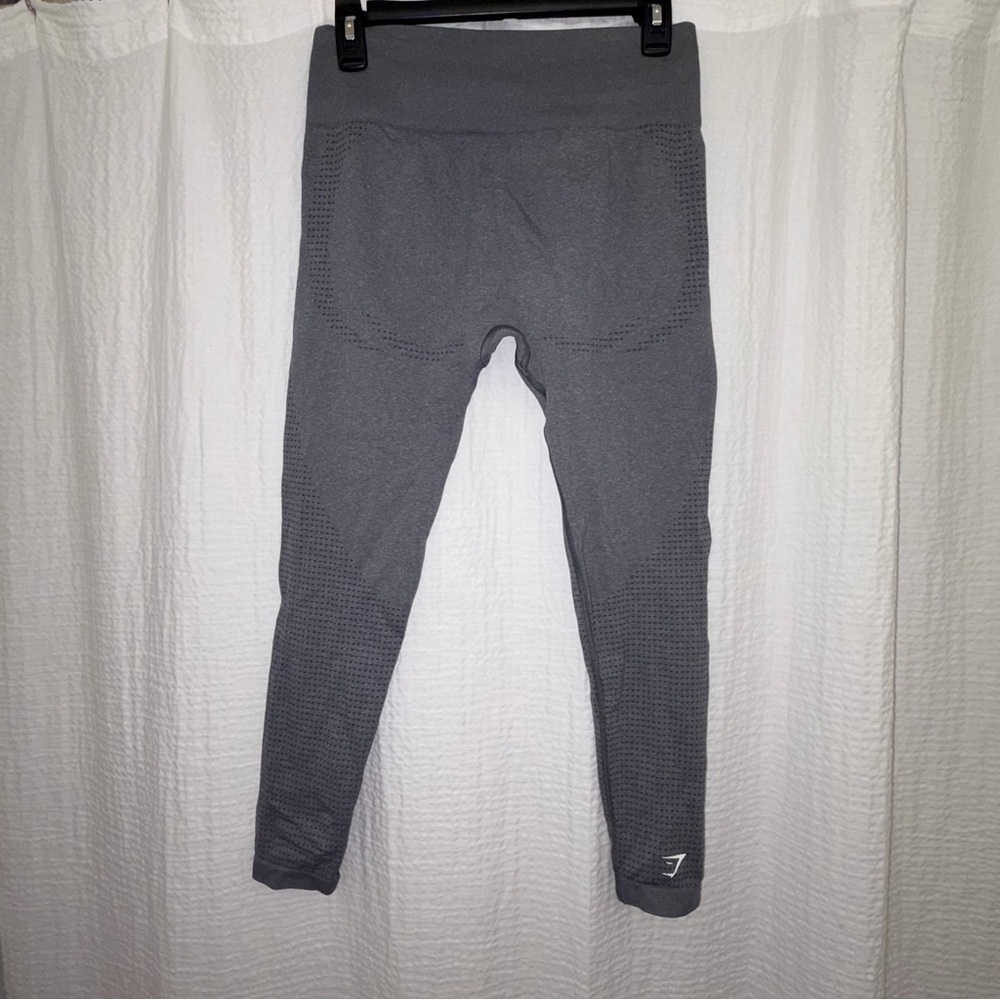 Gymshark Vital Seamless 2.0, Smokey Gray Marl, size medium - Picture 5 of 7